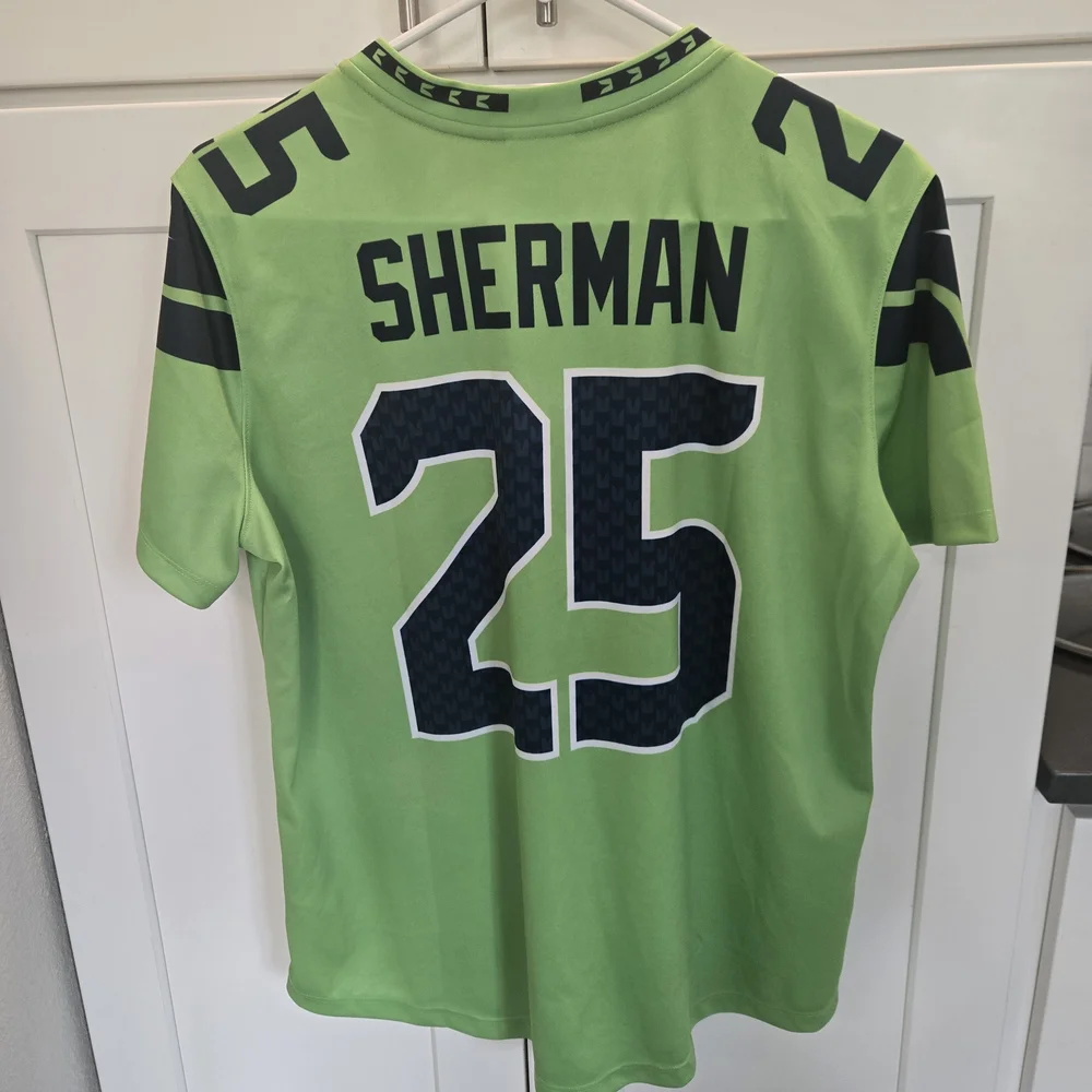 Nike Dri Fit Seattle Seahawks Color Rush Green NFL Jersey